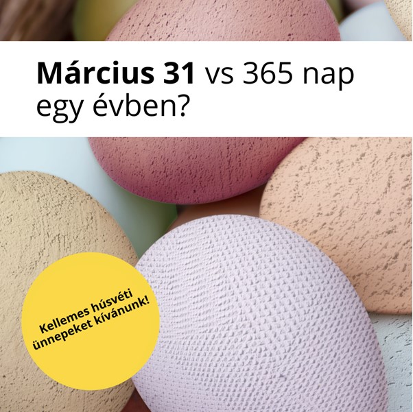 Kellemes húsvéti ünnepeket kívánunk!