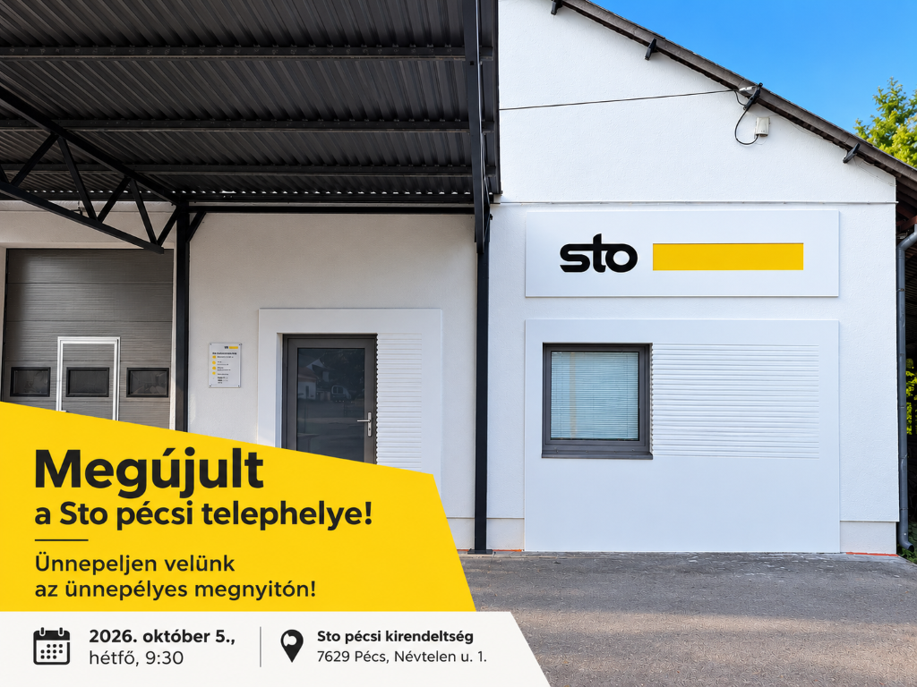 Megújult a Sto pécsi telephelye - Ünnepeljen velünk!