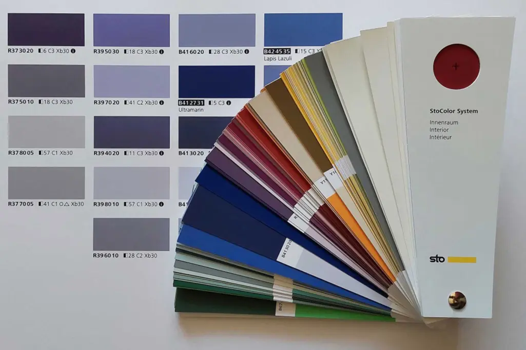 Sto színminták letöltésre