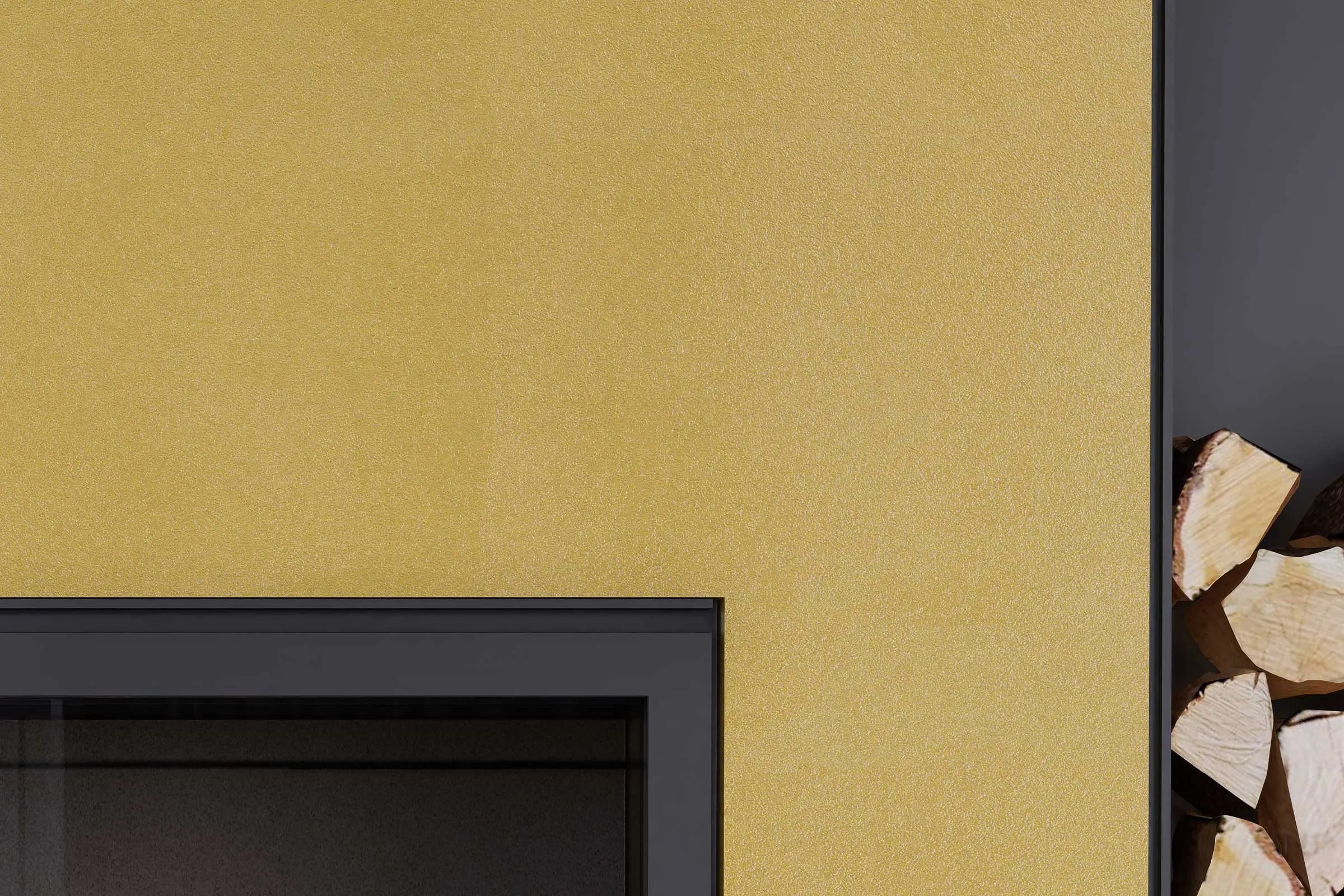interior_colors_24plus_detail_wohnen2_kamin_holz_gelbe_wand_vlies_2400x1600px6
