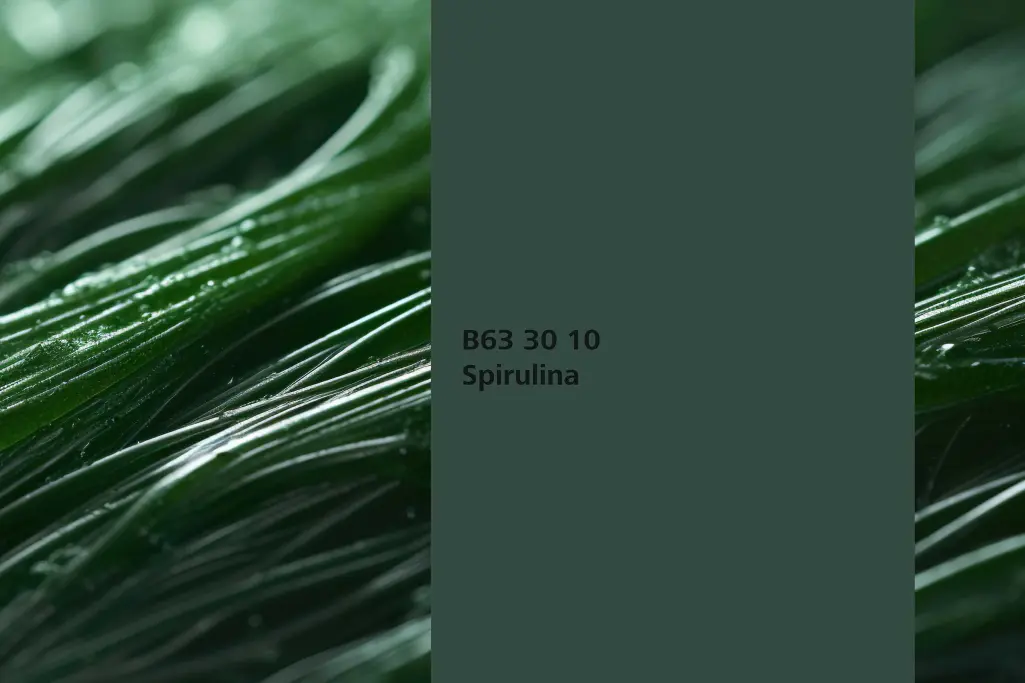 Spirulina árnyalat, festőnövény: kékalgák, Beltéri Színek 24+ kollekció