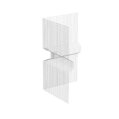 Sto-Bossengewebe Eckstück, kváderháló sarokelem