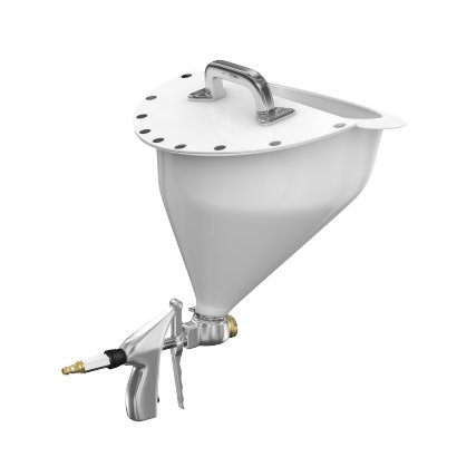 Sto-Trichterpistole, tölcséres szórópisztoly