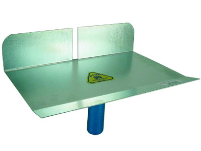 Sto-Fugblech, klinker fugázóhabarcs tartó