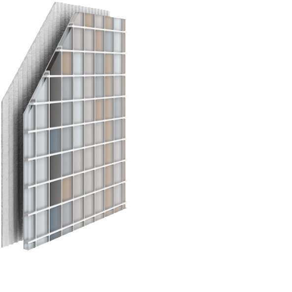 Homlokzatburkolat StoGlass Mosaic