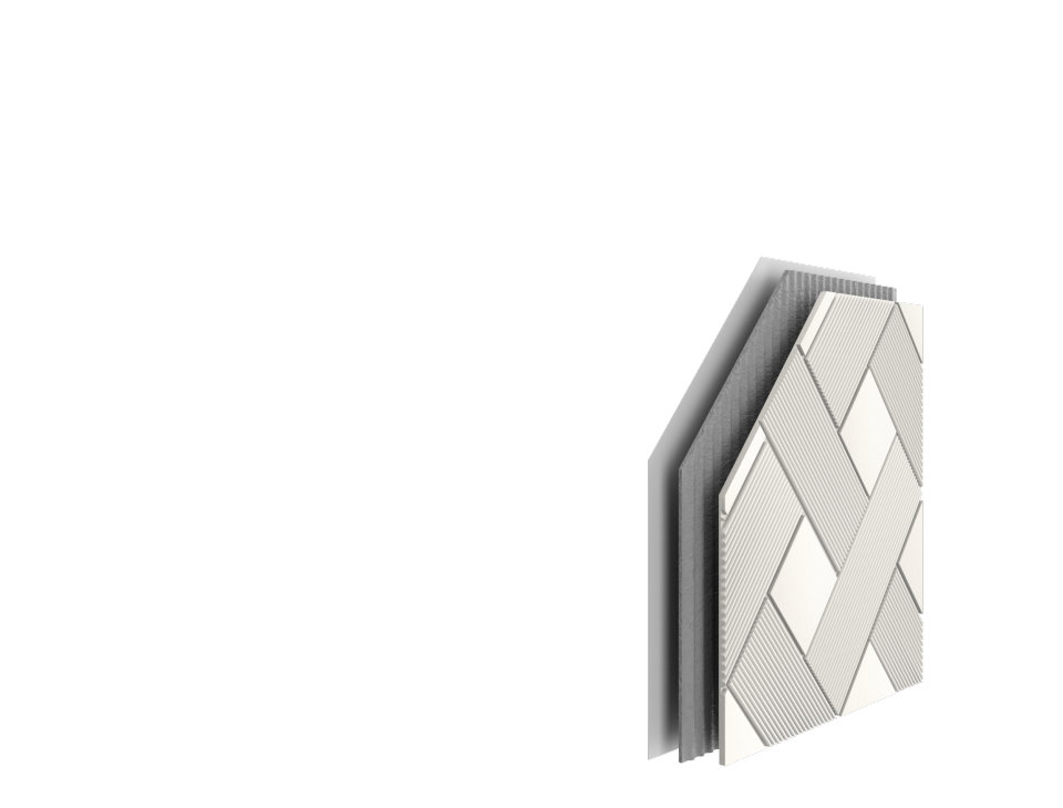 Homlokzatburkolat StoEcoshape